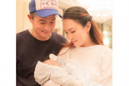 Baby Zed (and Fann Wong) send adorable message to Christopher Lee after Golden Bell win