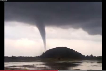 Watch: Freaky weather as Kedah hit by two twisters in a month
