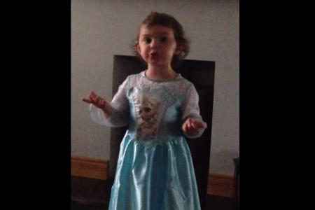 WATCH: Two-year-old threatens her mother for laughing and it's hilarious