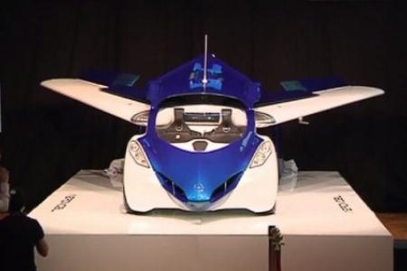 WATCH: The world's first production-ready flying car