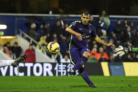 Aguero rescues a point for City against QPR