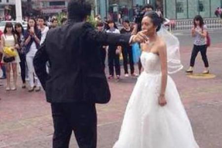 WATCH: Groom dumps bride after she disguises herself as old woman