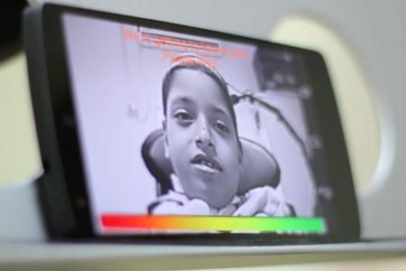 WATCH: Start-up develops head-controlled phone for the disabled