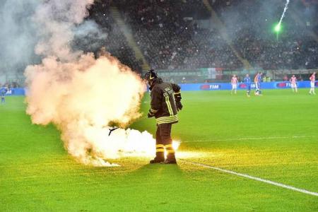 Croatian fans giving football a bad name 