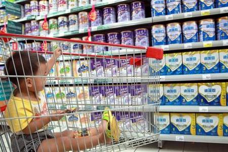 Man arrested for stealing milk powder here 