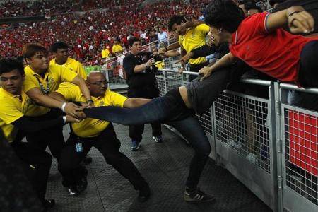 Irate Singapore fans targets officials after loss