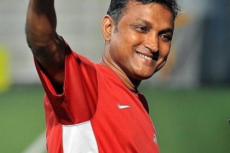 Sundram is coach of S.League giants Tampines Rovers