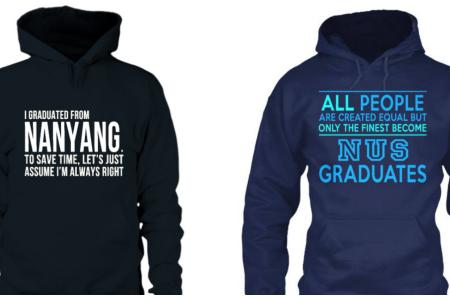 Which local university has the better hoodie: NTU or NUS? 