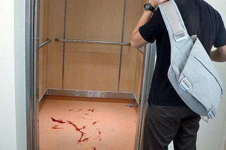 Bloody fight? Mysterious blood trail found at Bukit Batok 