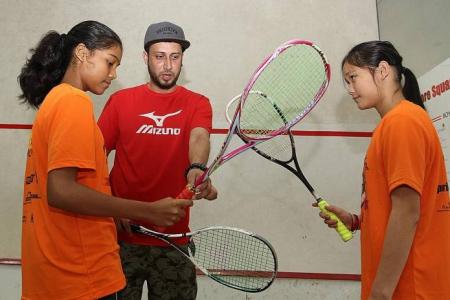 New national coach is son of Pakistani who coached Singapore squash greats