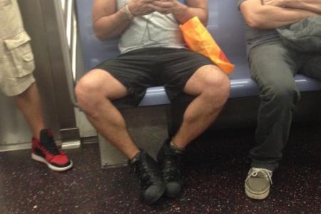 New York Subway launches campaign against 'man-spreading'