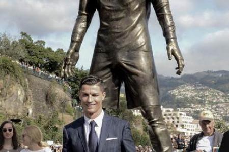 Are you just happy to see us? Ronaldo's new statue has a rather disturbing feature