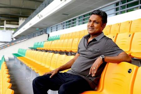 Sundram eyes S.League title with Tampines Rovers