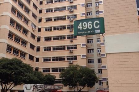 WATCH: Fire at Tampines St 43