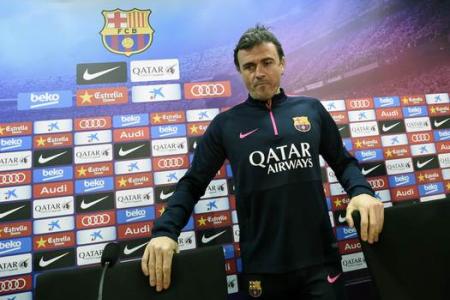 Barca coach Luis Enrique rubbishes reports of bust-up with Lionel Messi