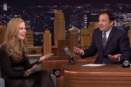 Watch: If Jimmy Fallon had played his cards right, Nicole Kidman could have been Mrs Fallon