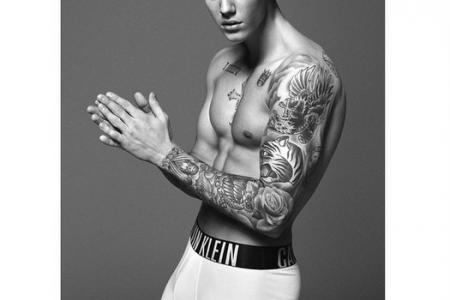 Justin Bieber's Calvin Klein photos photoshopped? No, and trainer confirms he's 'well-endowed'