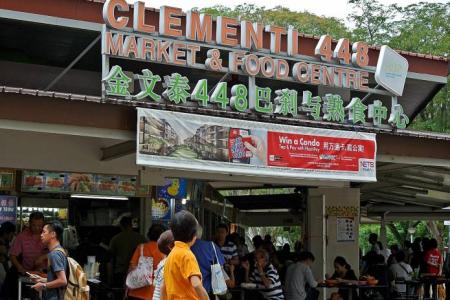 Rat nest found at Clementi food centre
