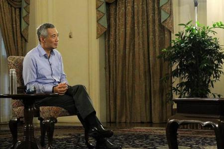 Fast five with PM Lee