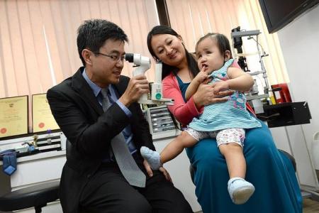 S'poreans rally to help blind baby from Bhutan