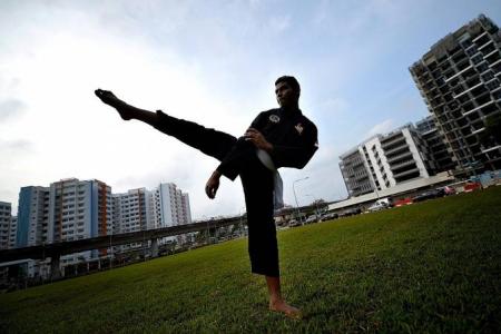 Silat world champ Farhan's good in the classroom, as well