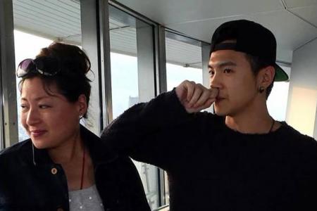 Actor Ian Fang was driven to tears on a trip to Japan with his mum