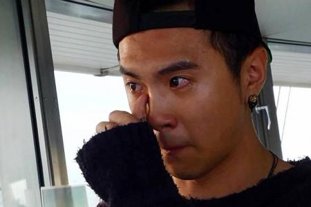 Actor Ian Fang was driven to tears on a trip to Japan with his mum