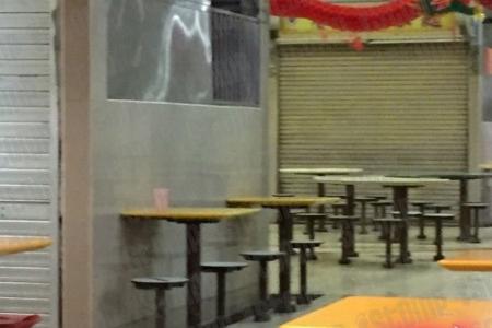 Rats and roaches seen scurrying around Teck Ghee hawker centre