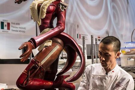 S'pore pastry chefs make art from sugar and chocolates