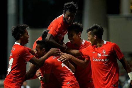 LionsXII open with a goal fest