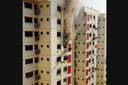 Fire breaks out at Teck Whye Lane