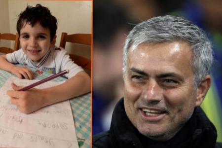Here's what Mourinho gives 6-year-old boy begging him to manage Aston Villa