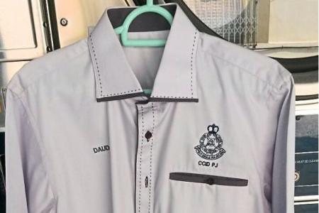 30 police shirts stolen from Selangor laundry shop