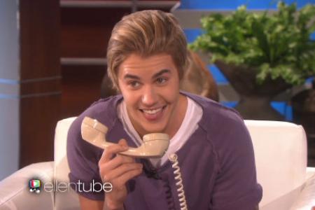 Justin Bieber plays Mr Nice Guy with prank calls
