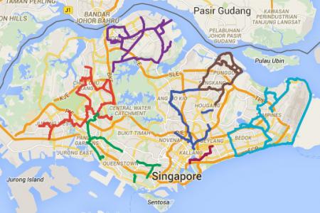 Need something to do this CNY holiday? Go cycle around S'pore with this map