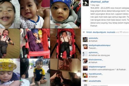 Toddler dies after being flung out of car in crash - family shares grief online