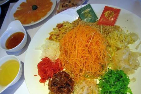 Patricia Mok feasts on 10 CNY lo hei - and counting
