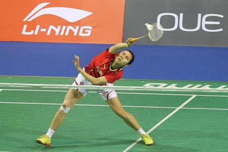 China's top players for OUE Singapore Open