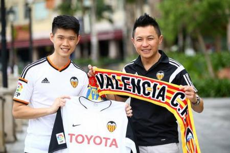 Valencia court local fans with new club at Brewerkz