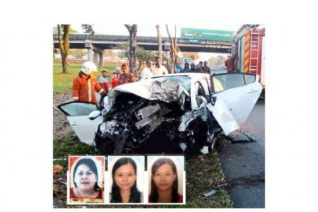 Two women dead after car slams into tree along M'sia expressway