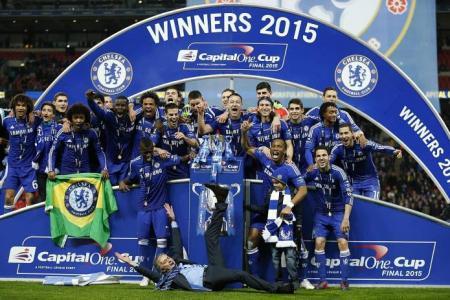 Mourinho lays second foundation for Chelsea with League Cup victory