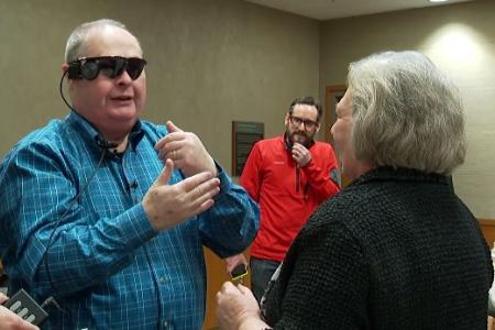 WATCH: Almost-blind man finally sees wife after 10 years with a bionic eye