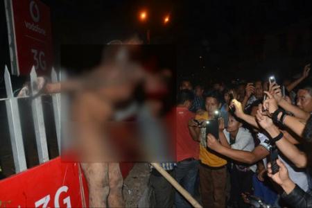 Angry mob pulls rape suspect out of jail and lynches him to death