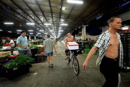 Green rush for vegetable wholesalers at Pasir Panjang Wholesale Centre
