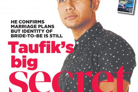 Taufik reveals identity of his fiancee