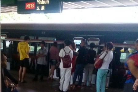 MRT service disrupted for an hour as train stalls at Yishun