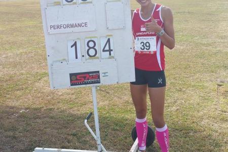 Comeback queen Sng sets new national mark in high jump