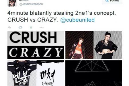 Copycat claims can't dampen 4Minute's Crazy success