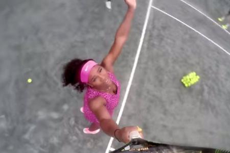 Watch: Serena Williams does her own version of Beyonce's 7/11 video, nails it
