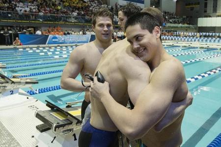 Schooling wins first NCAA event 